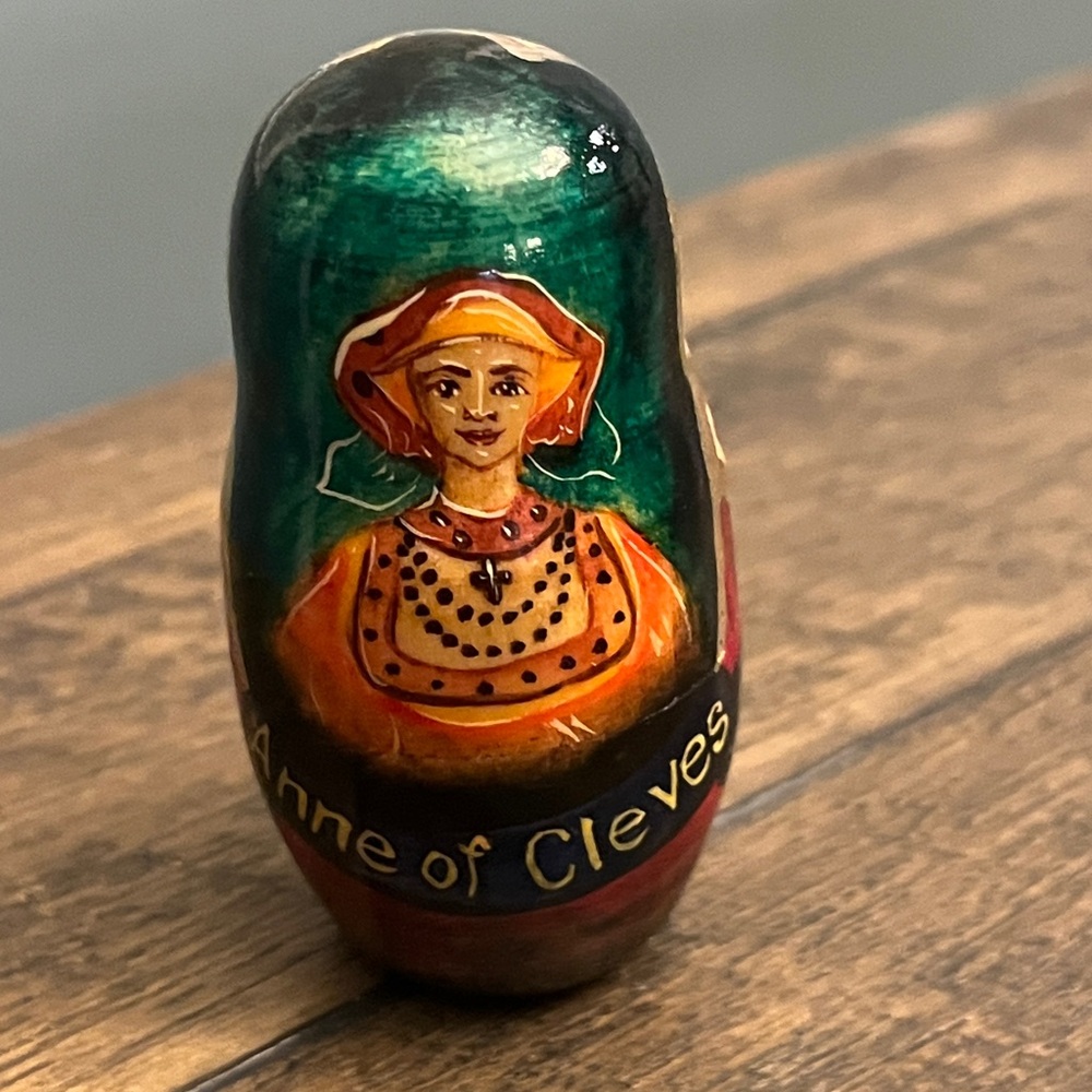 Matryoshka Vintage Russian H Clever Henry  The Eighth Wives Limited Rare-Signed - Picture 10 of 17
